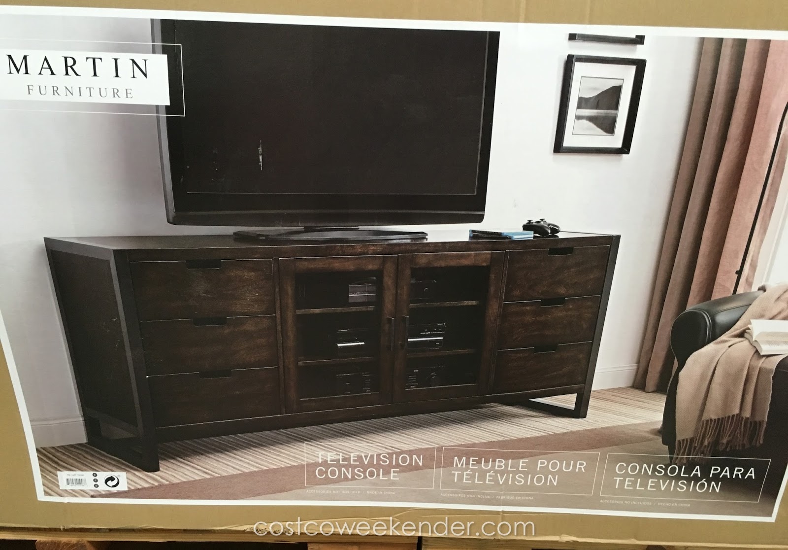 Martin Furniture Television Console Costco Weekender