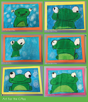 Art for the Class: Frog Art Making