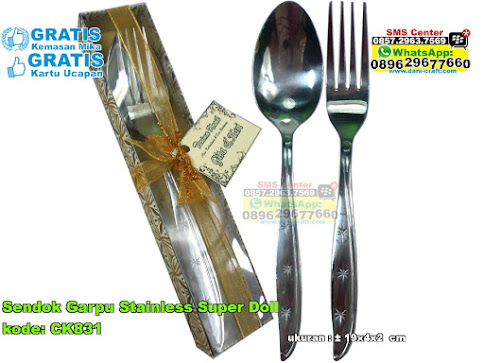 Sendok Garpu Stainless Super Doll Sendok Garpu Stainless Super Doll