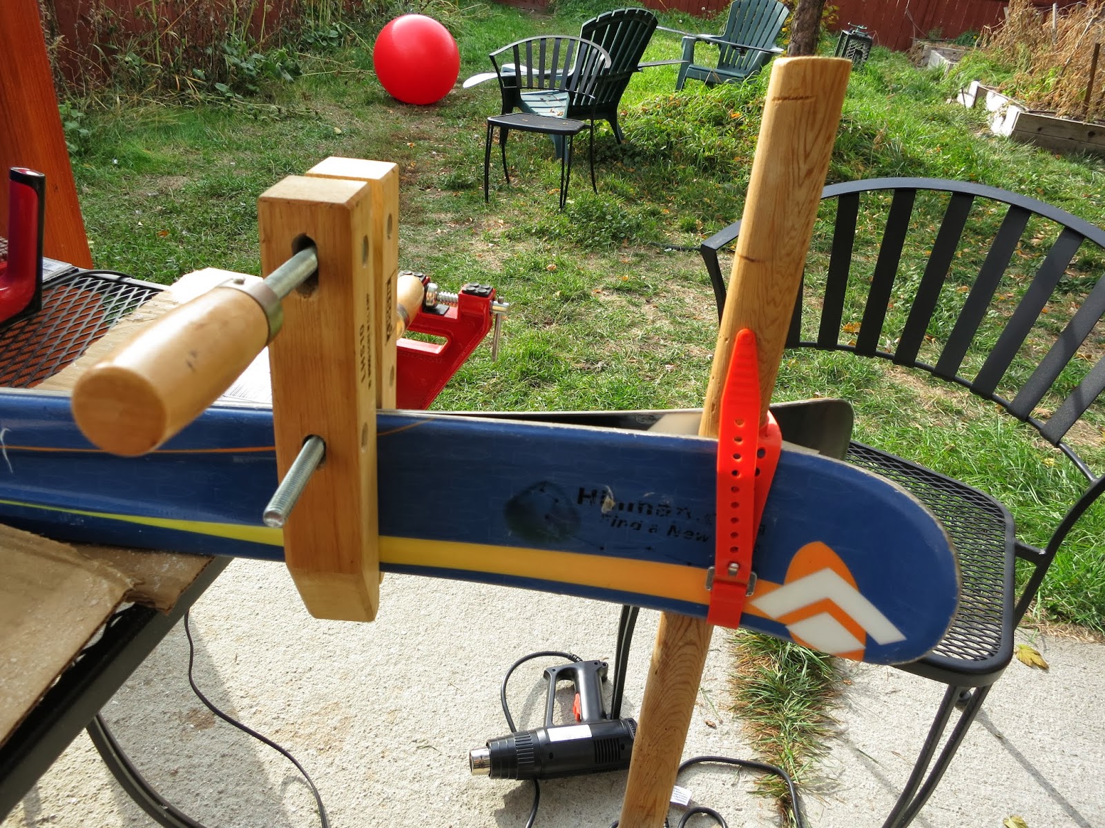 Free the Hills Adding Rocker to my Rock Skis (a TR and How To)