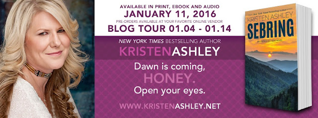 BLOG TOUR - SEBRING by KRISTEN ASHLEY + A Rock Chick Fairy ARC Review + Excerpt + Giveaway