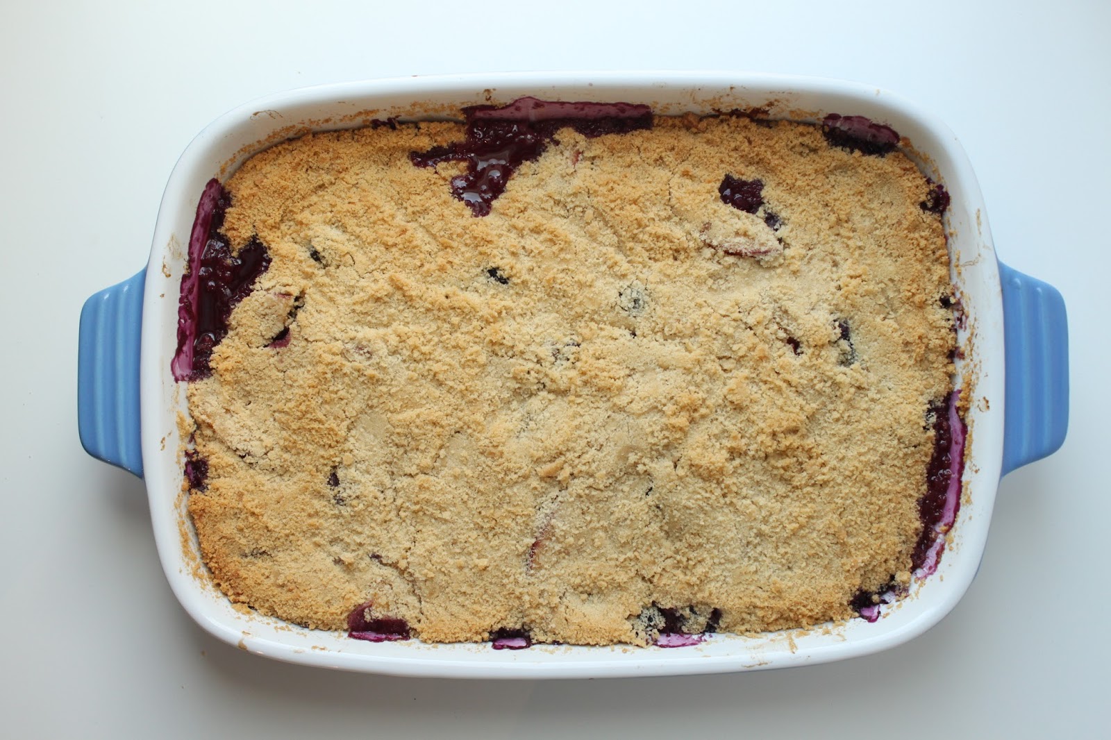 Blueberry Nectarine Cobbler The Busy Baker