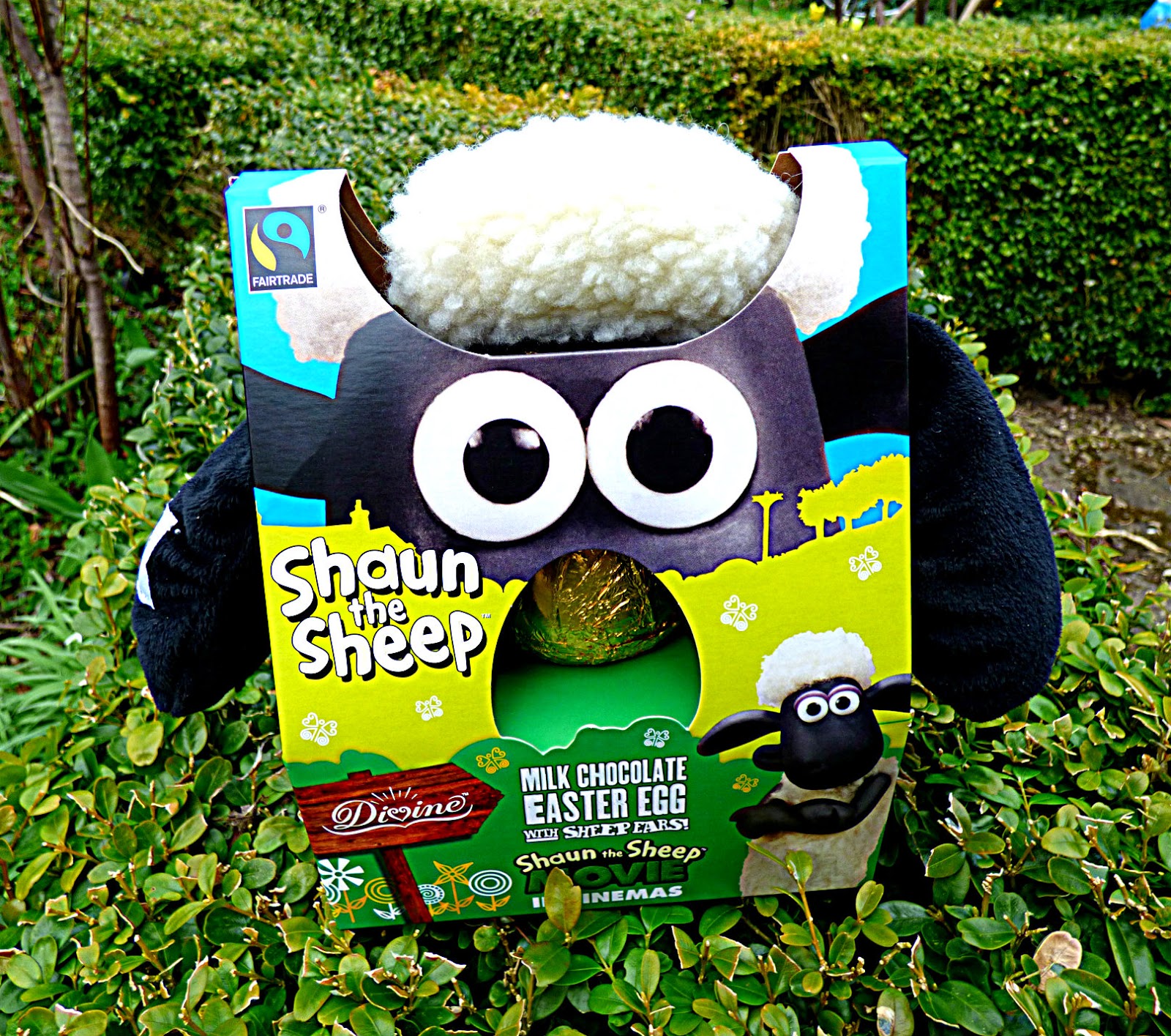 Chez Maximka Shaun the Sheep Easter egg with sheep ears