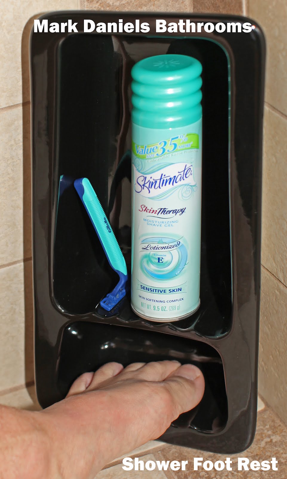 Bathroom Remodeling Design Ideas Tile Shower Niches Shower Shaving