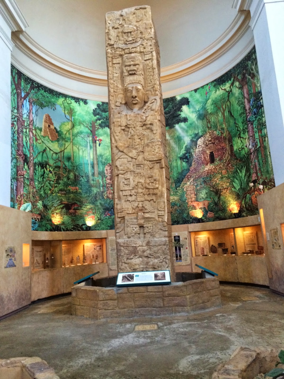 Kelly Shaffer's DESMA 9 Blog Event 3 Mayan Exhibit at San Diego