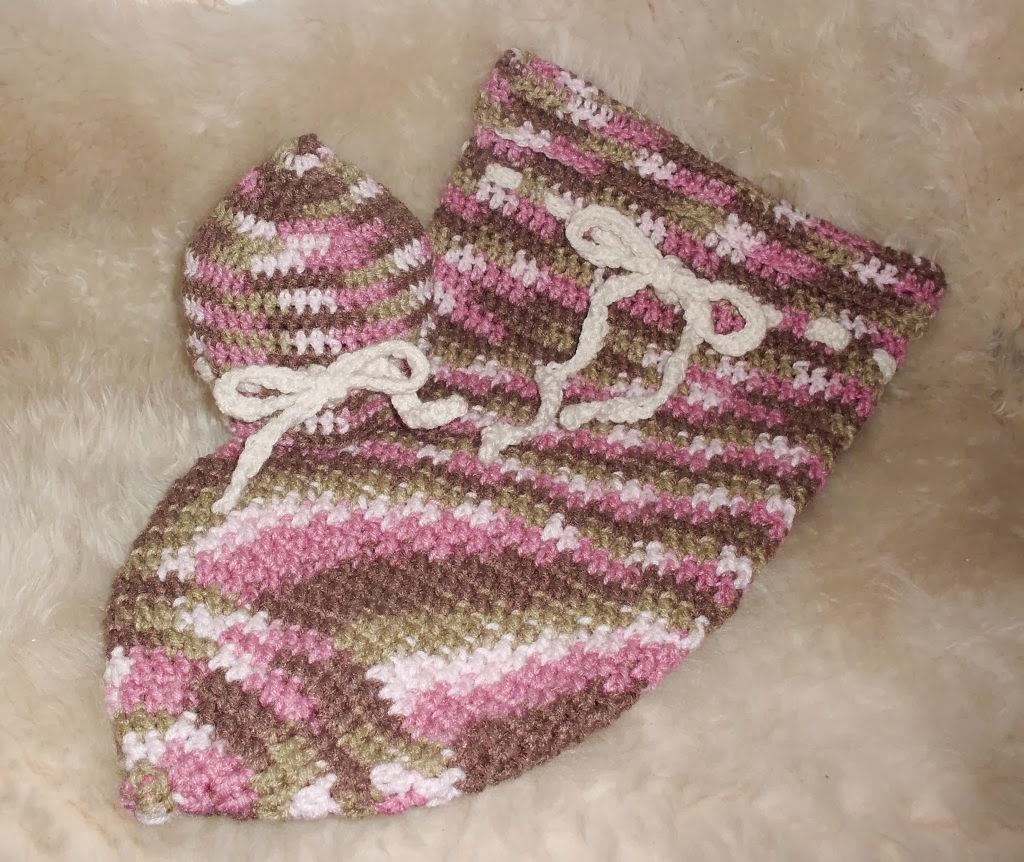 Crochet Crazy Crochet Baby Cocoons & Matching Hats The New Way to