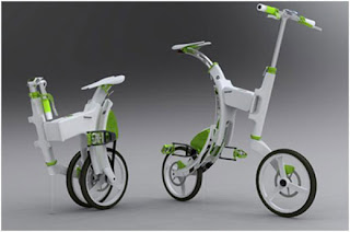 Bicicleta com design futurista - 2