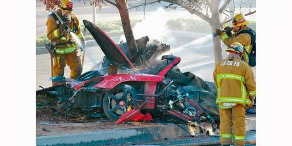 Foto Mobil yang Menewaskan Paul Walker (Fast and Furious)
