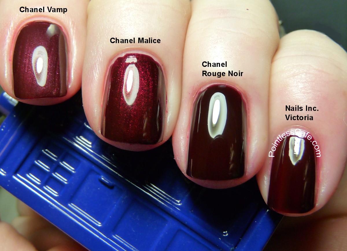 chanel nail polish 18 vamp