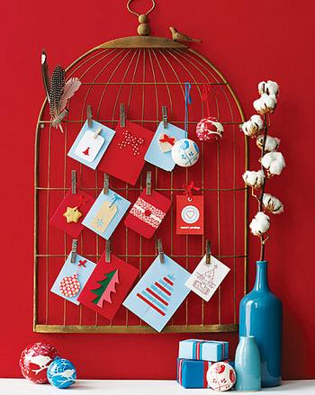 Christmas december display card seriously race thing getting mail season cards favorite Never Listless: Holiday Card Display Ideas