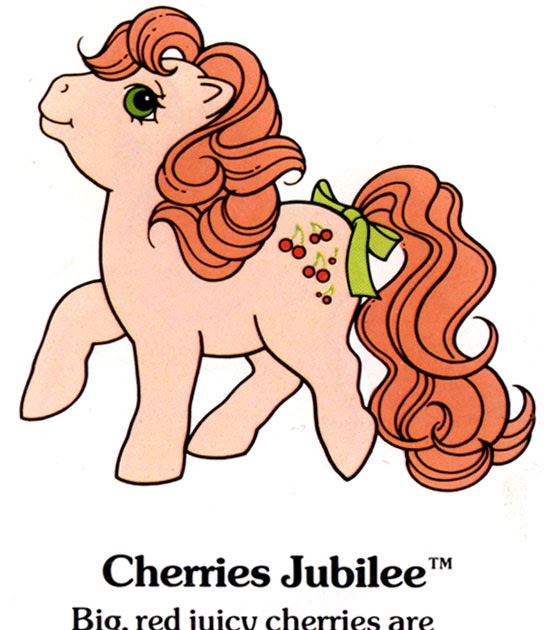 My Little Pony Fact File Cherries Jubilee