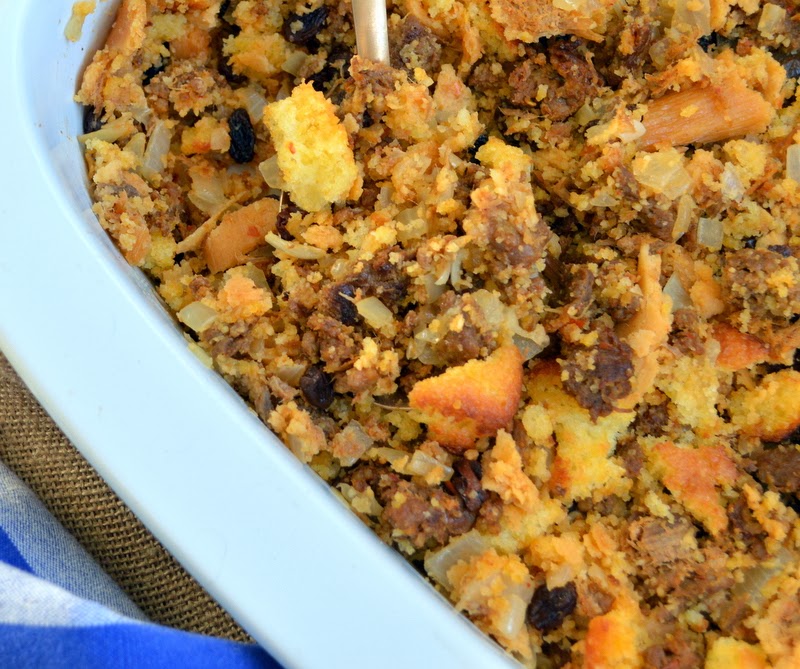 This is How I Cook Tamale and Cornbread Dressing with Chorizo and The