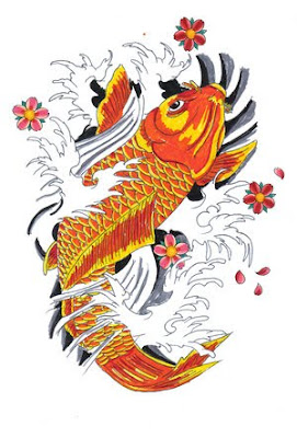 koi tattoo