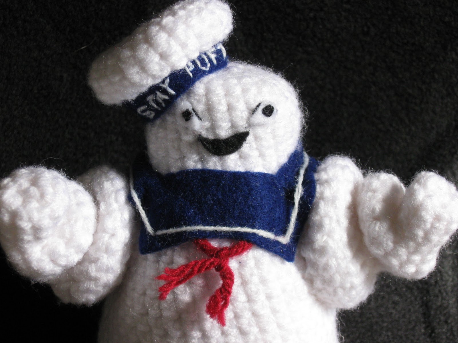 Mostly Nerdy Crochet Stay Puft Marshmallow Man