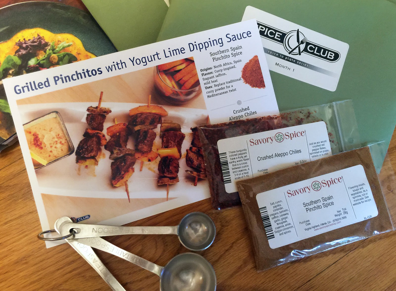 Savory Spice Club and Spanish Pinchitos