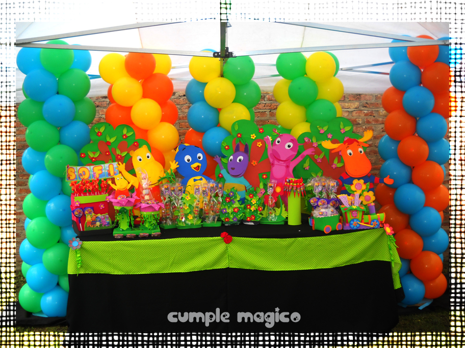 Decoracion Infantil Cumplea?os ~ Decoraci?n infantil para cumplea?os Ambientaci?n Backyardigans y Decoracion Infantil Cumplea?os ~ Decoraci?n infantil para cumplea?os Ambientaci?n Backyardigans y