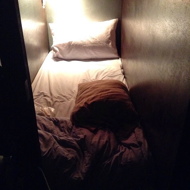 My Bed in Thailand Hostel