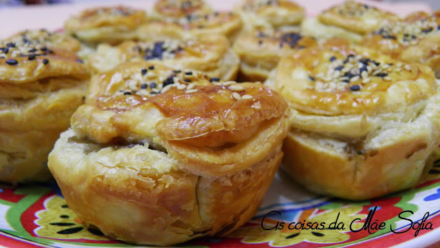 Empadas de 3 cogumelos / 3 Mushrooms pies