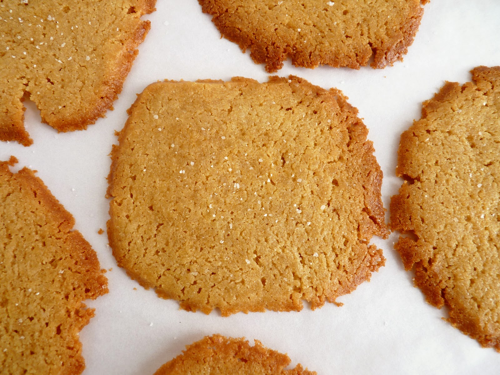 pastry studio Brown Sugar Semolina Cookies with Sea Salt