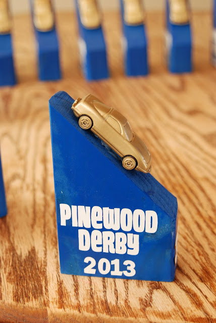 Pinewood Derby Awards
