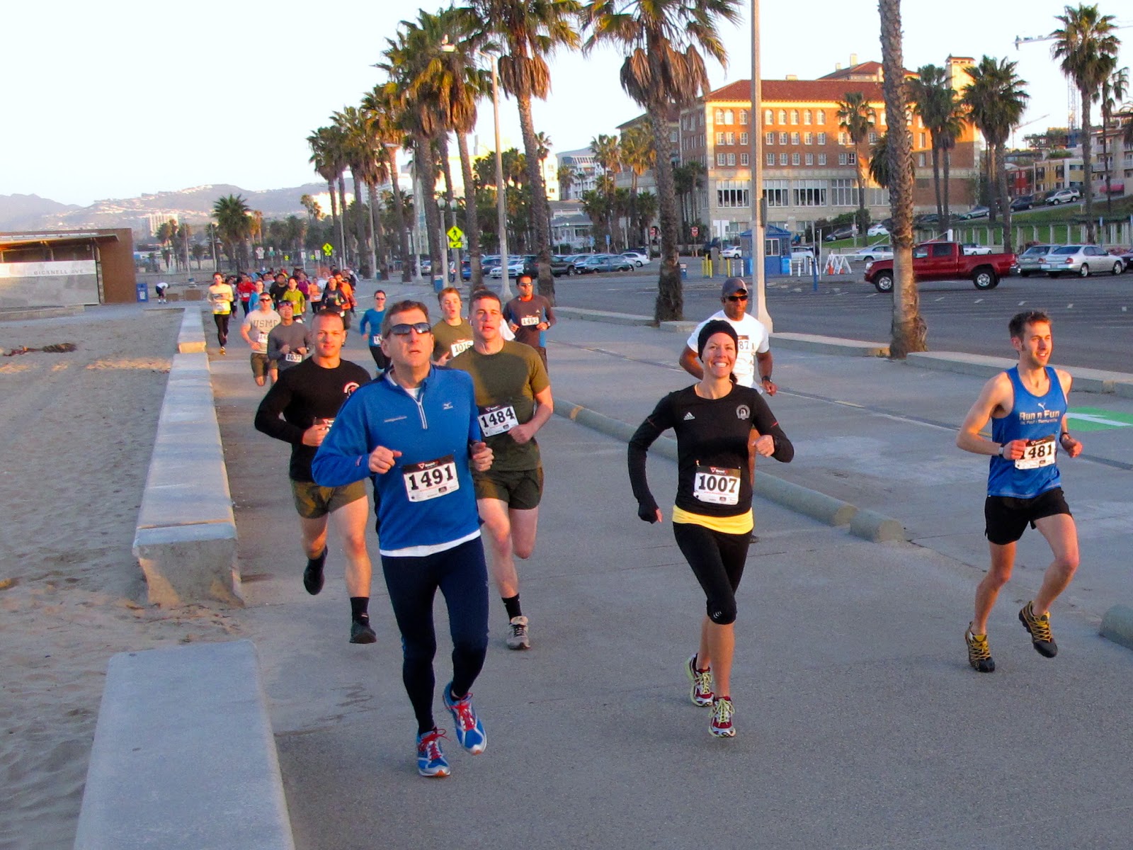 Tridiots Santa Monica Beach Jam Half Marathon March 9, 2013
