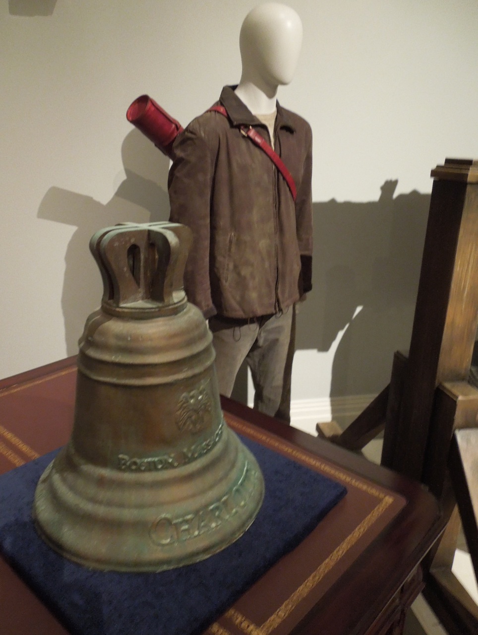 Hollywood Movie Costumes and Props Costume and props from National Treasure on display