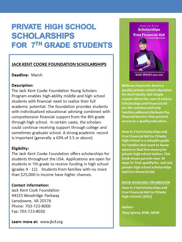 scholarship advisor program private high school scholarships free flyer for scholarship programs