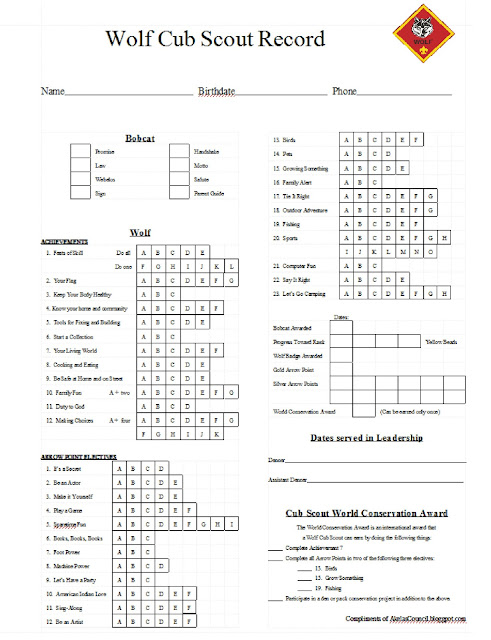 akelas council cub scout leader training cub scout activity sheets