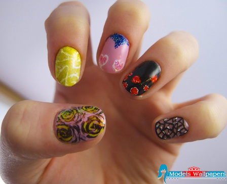 models accessories nails art