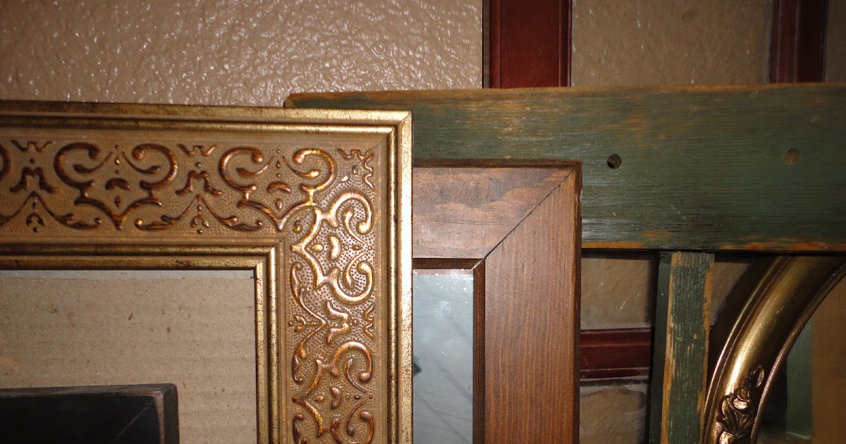 *Riches to Rags* by Dori Thrift Store Frame Decorating Ideas
