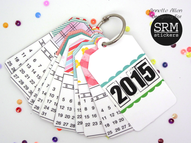SRM Stickers Blog - 2015 Mini Calendar by Annette - #calendar #mini #2015 #stickers SRM Stickers Blog - 2015 Mini Calendar by Annette - #calendar #mini #2015 #stickers
