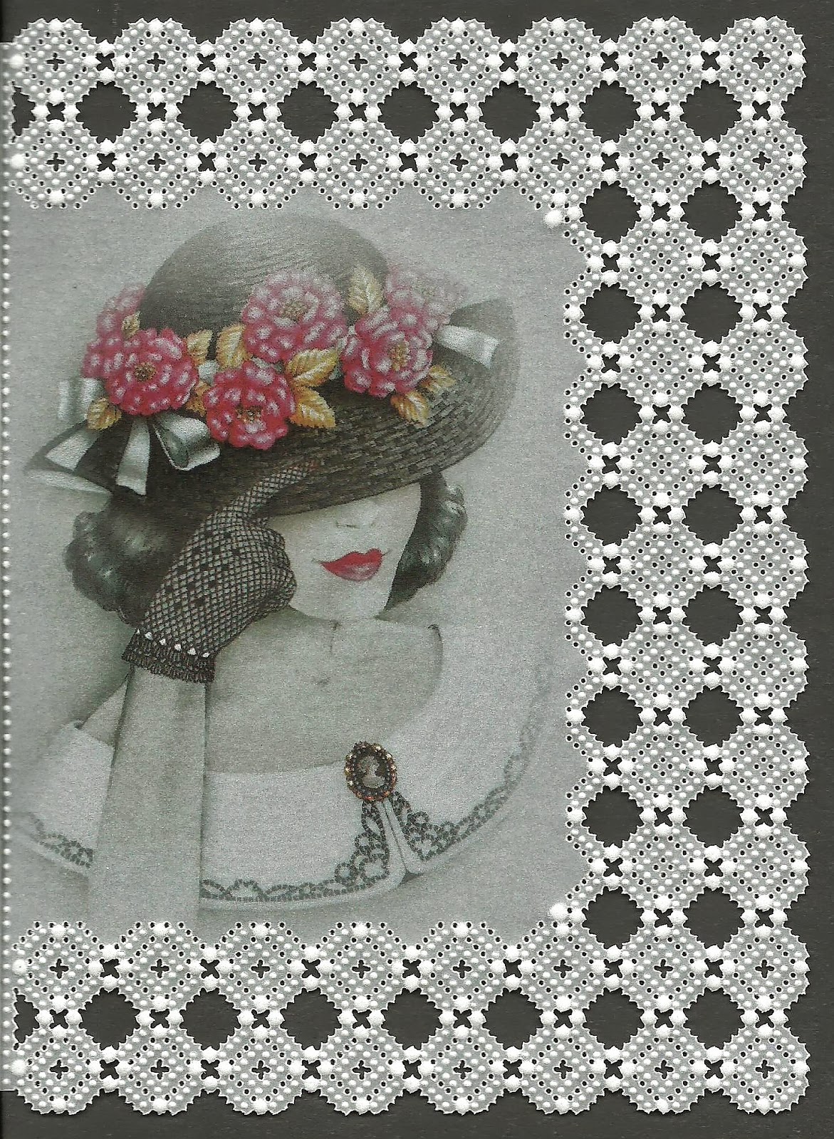 All Things Parchment Craft : Parchment Craft Grid Work - Challenge!!