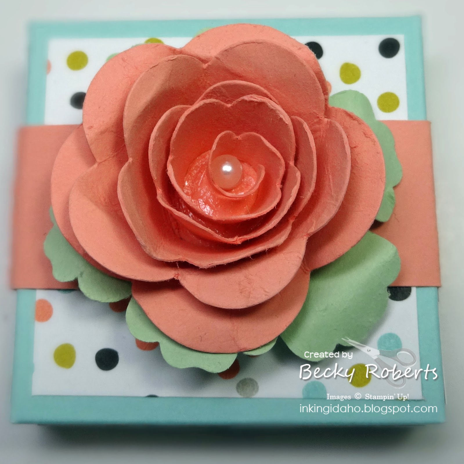 Inking Idaho Sweet Sorbet Mini Pizza Box