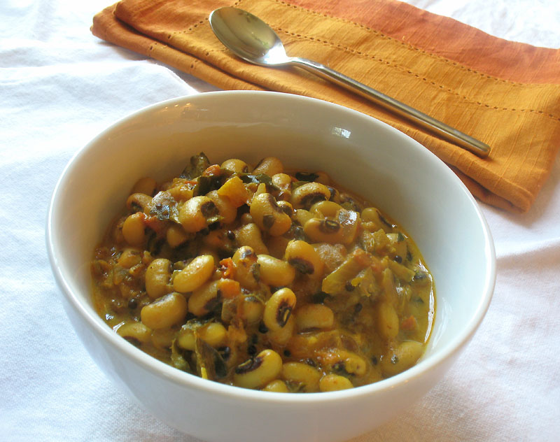 BlackEyed Pea Curry with Coconut and Tomato Lisa's Kitchen