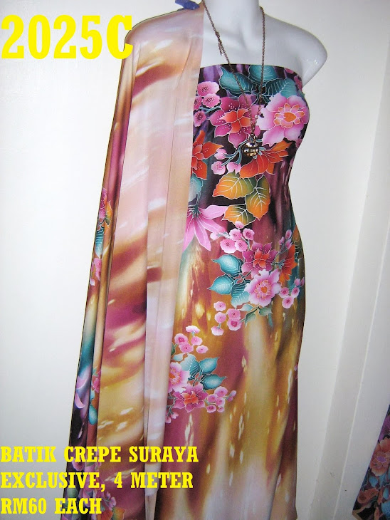 BS 2025C: BATIK CREPE SURAYA EXCLUSIVE, 4 METER