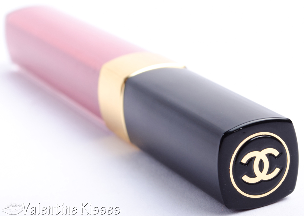 Valentine Kisses: Chanel Glossimer lip gloss in 119 Wild Rose