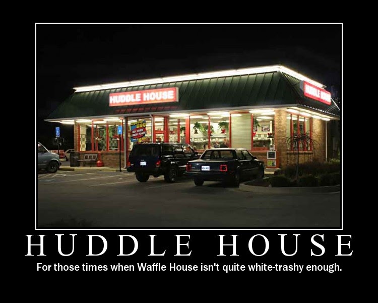I'm Not Really a Barista: Hey Y'all! Meet Huddle House!