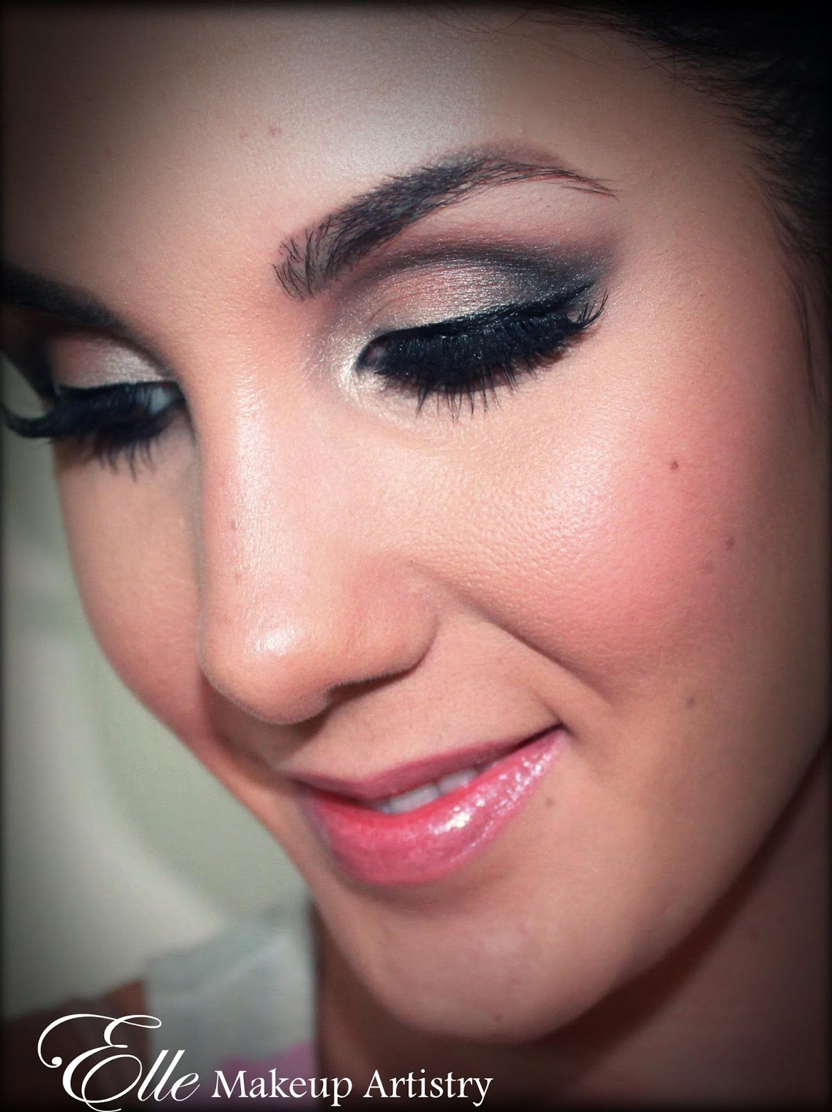 Elle Makeup Artist Smokey Eyes, Airbrushed face, Special Occasion