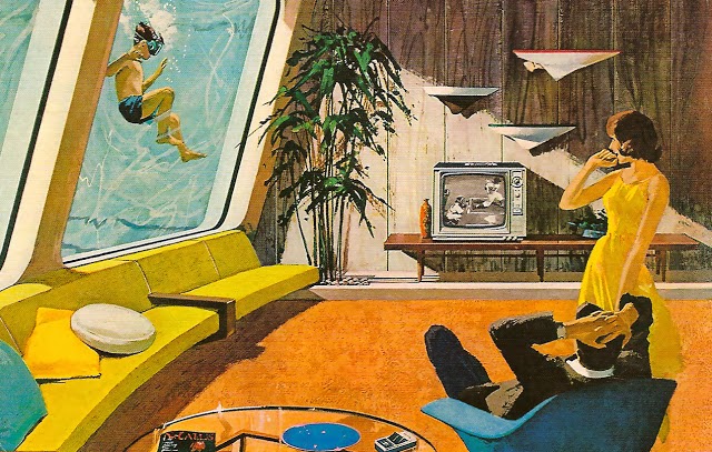 CuriosityKilledTheScott: Retro Futurism. 1950s style!