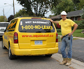Aquaseal Licensed Basement Waterproofing Contractors Ontario 1-800-NO-LEAKS or 1-800-665-3257