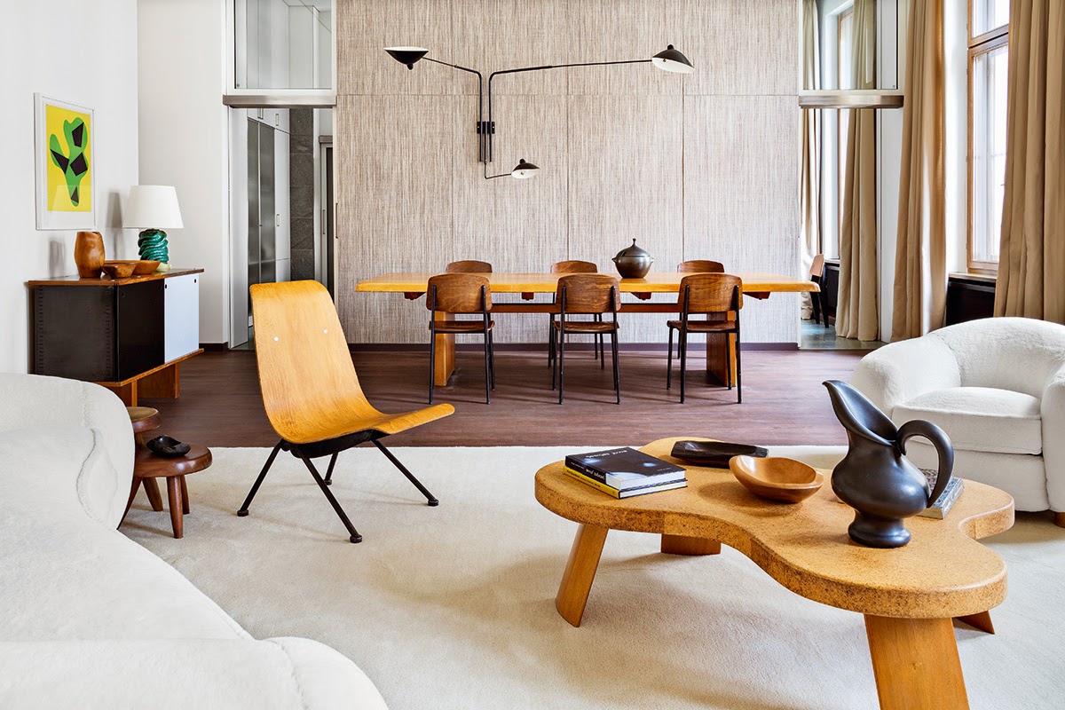 Jean Prouve trifft auf Serge Mouille - erlesenes Design zum Einrichten und Wohnen