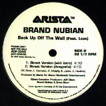 Brand Nubian – Back Up Off The Wall (VLS) (1998) (320 kbps)