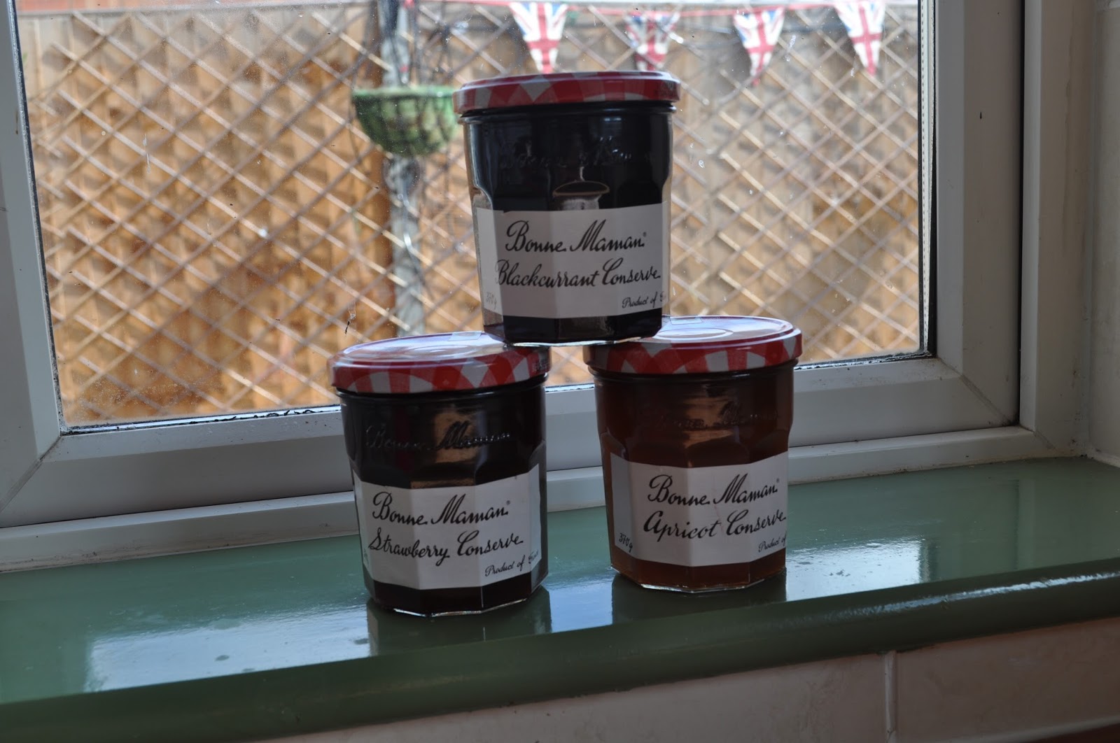 Sandra Loves....... recycling Bonne Maman jars