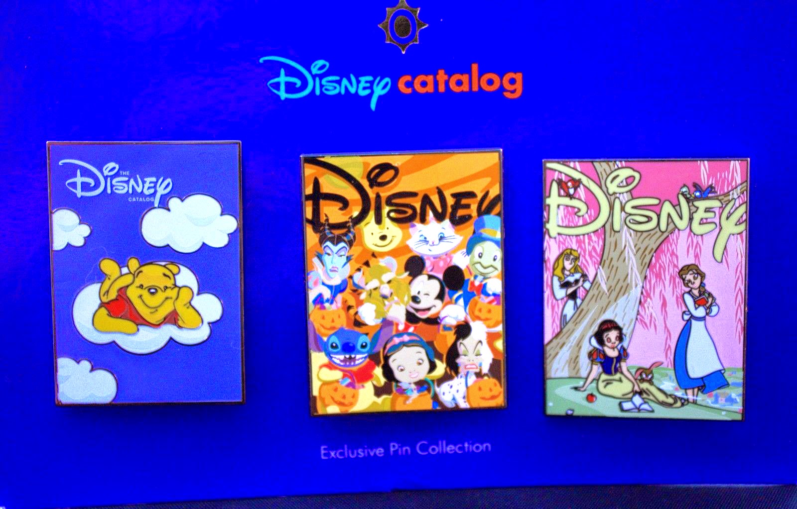 Filmic Light Snow White Archive Disney Catalog Cover Art in Pins