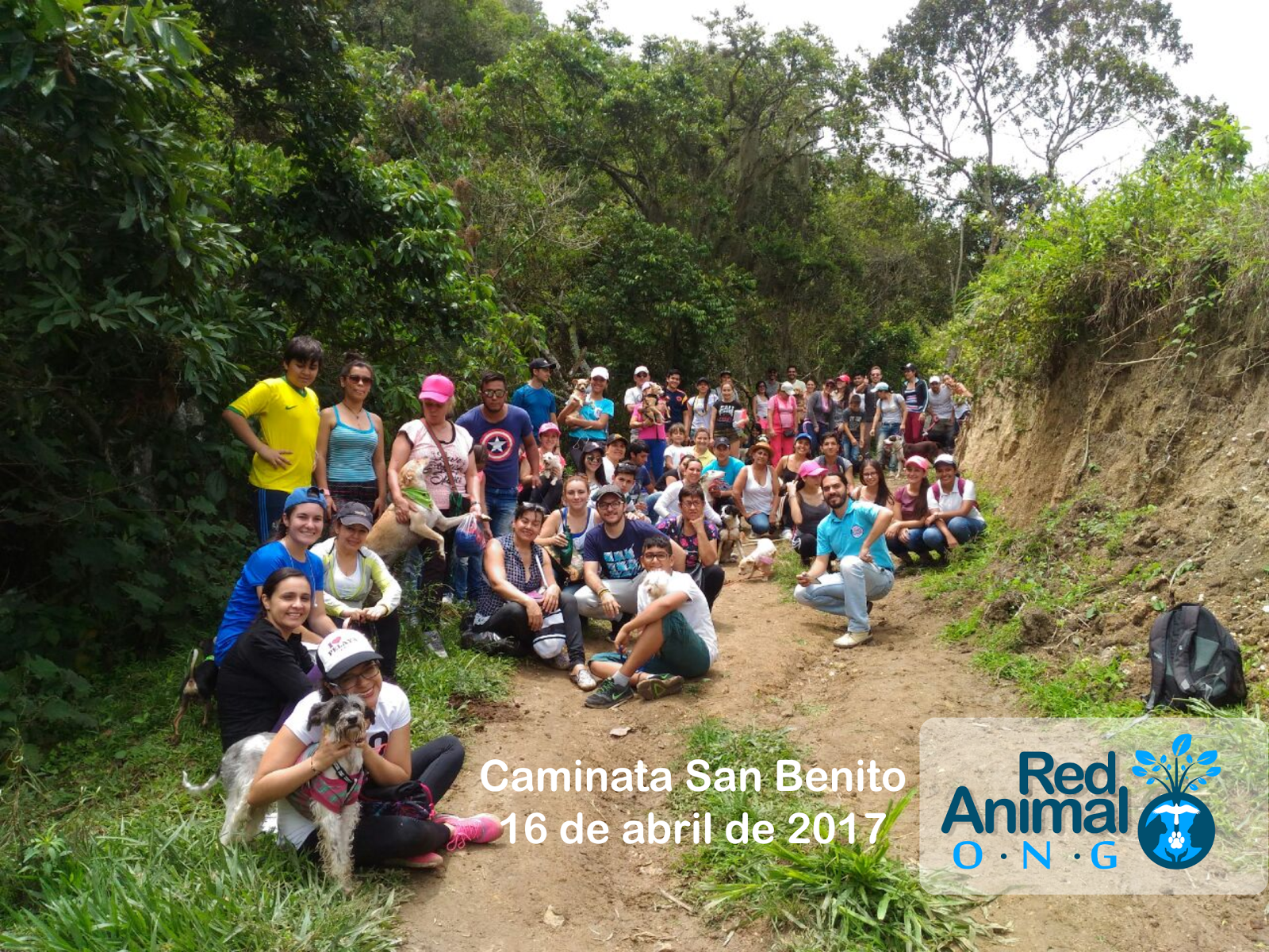 Caminata San Benito 16 de Abril