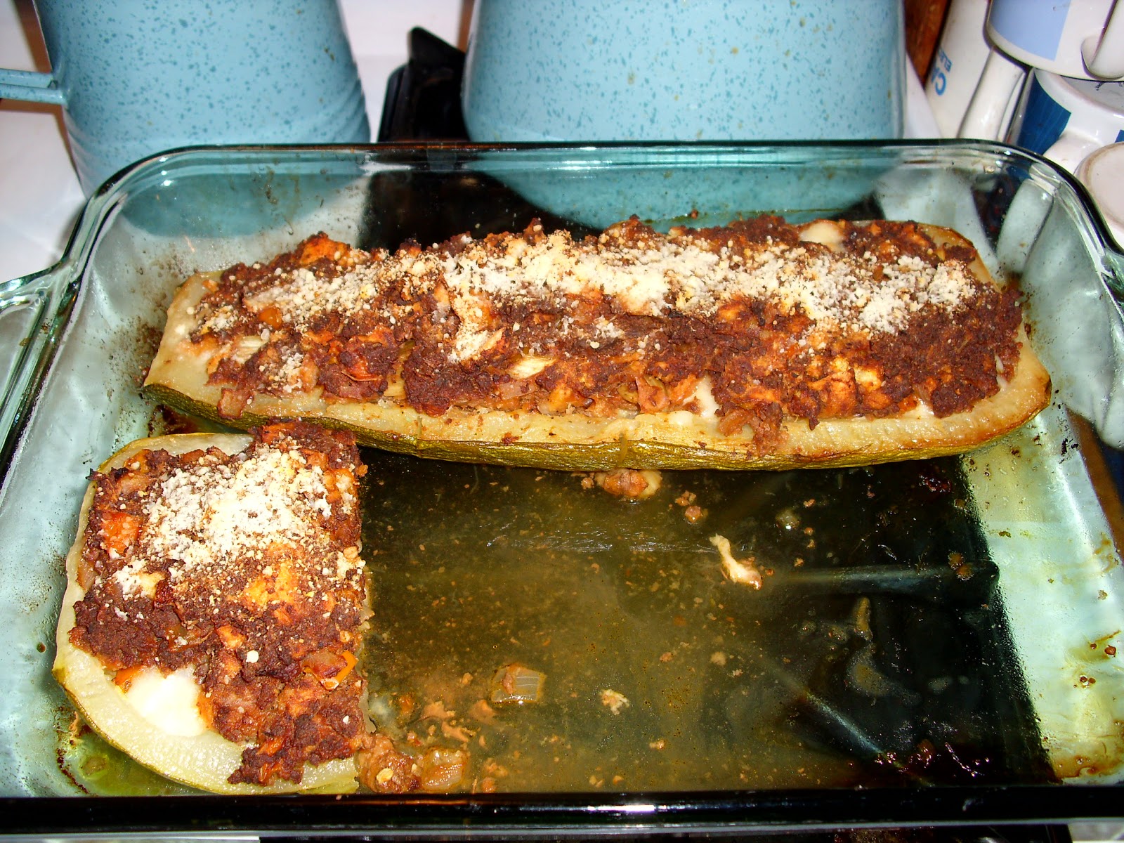 Get Real Cooking Cheesy Stuffed Zucchini Bats