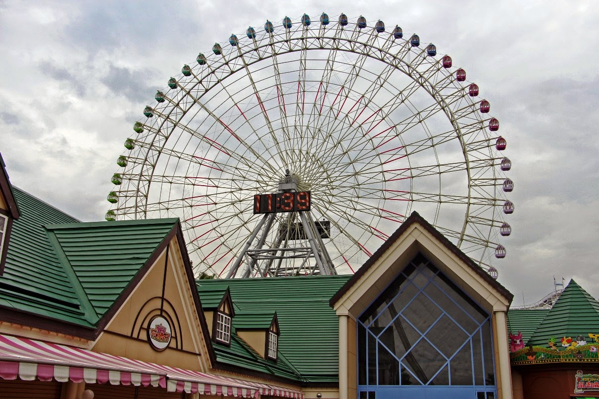 the viewing deck Nagoya Tour 1st part; Morning at Nagashima Spa Land