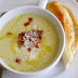 Simple Potato Leek Soup with Parmesan & Bacon