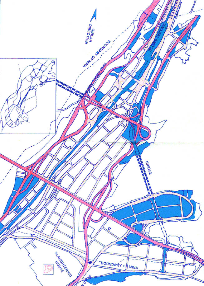 Makkah+madina+map