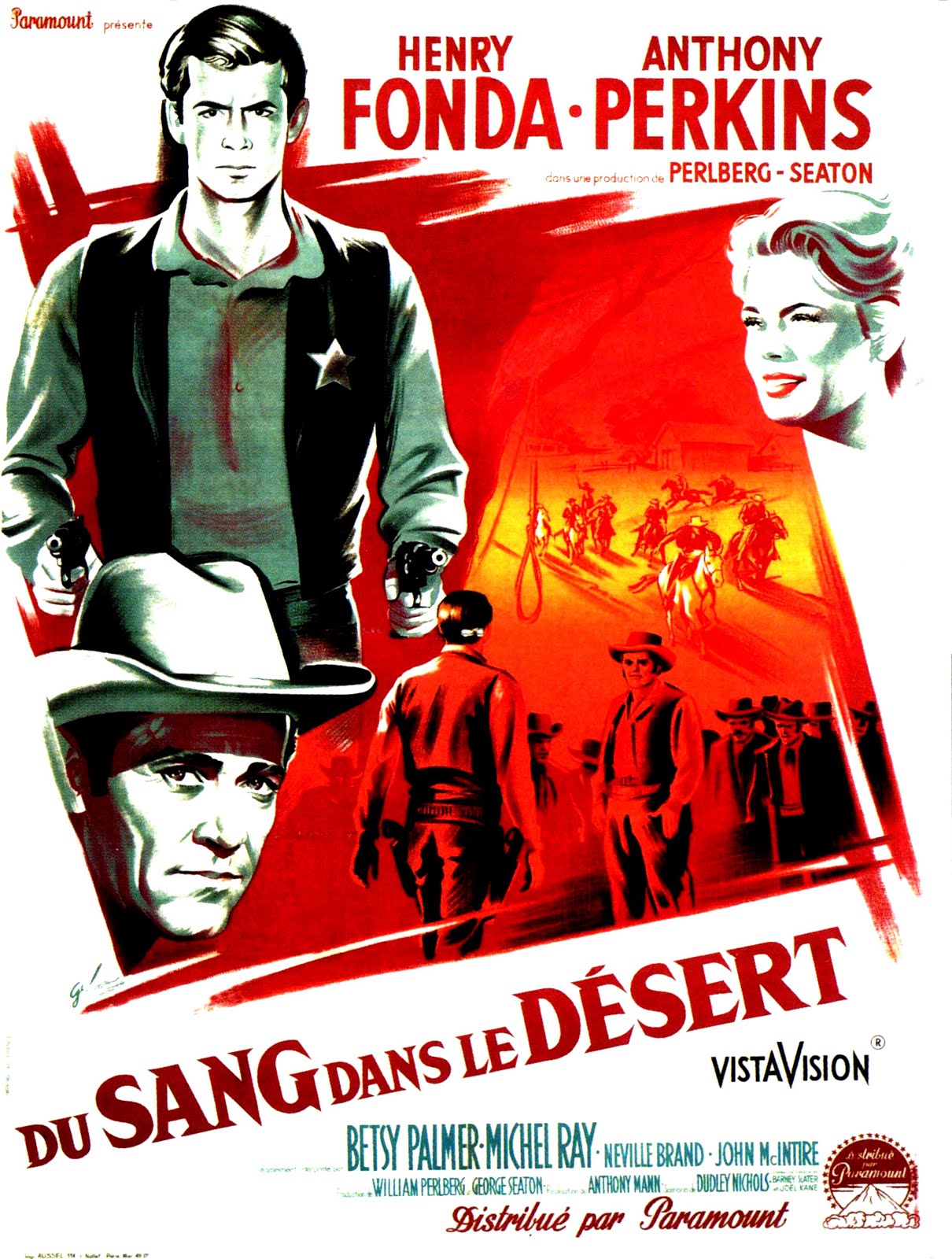 Du sang dans le désert (1956) Anthony Mann - The tin star (22.10.1956 / 1956)